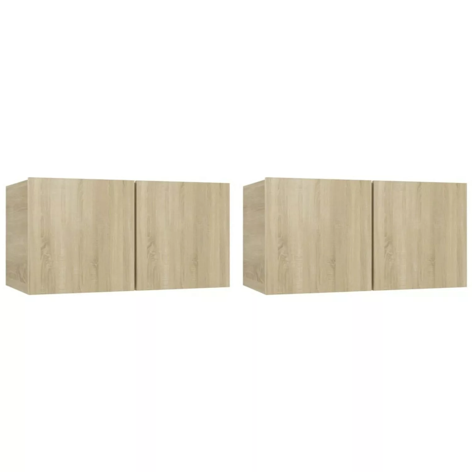 VidaXL 4-tlg. TV-Schrank-Set Sonoma-Eiche Holzwerkstoff  Modell 34 günstig online kaufen