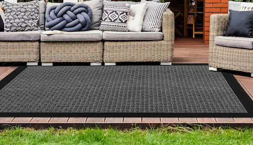 calo-deluxe Teppich »Perugia 1070«, rechteckig, 7 mm Höhe, In- und Outdoor günstig online kaufen
