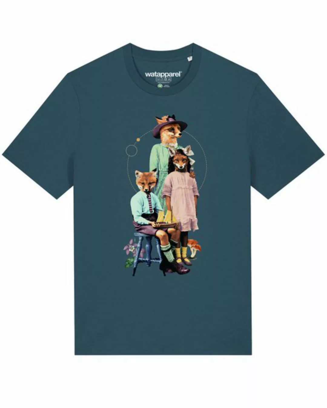 wat? Apparel Print-Shirt Fancy Fox (1-tlg) günstig online kaufen