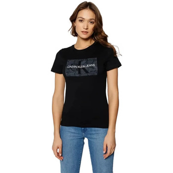 Calvin Klein Jeans  T-Shirt w monogram günstig online kaufen