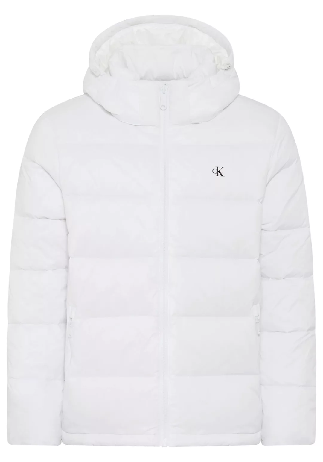 Calvin Klein Jeans Steppmantel "LS NYLN ZP OFF HD DW", Mit Rundhalsausschni günstig online kaufen