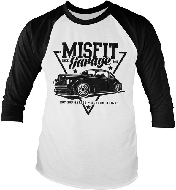 Misfit Garage Longsleeve Since 2014 Baseball Long Sleeve Tee günstig online kaufen