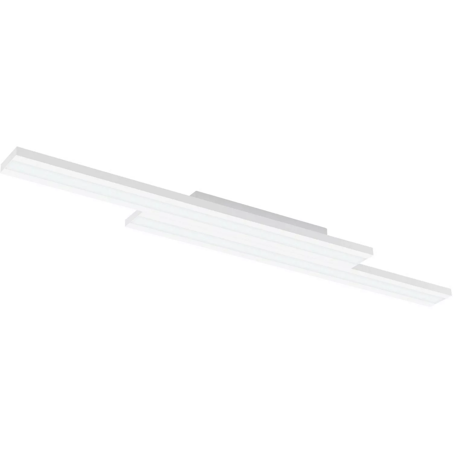 Eglo LED-Deckenleuchte Saliteras-Z 2-flammig Weiß länglich günstig online kaufen