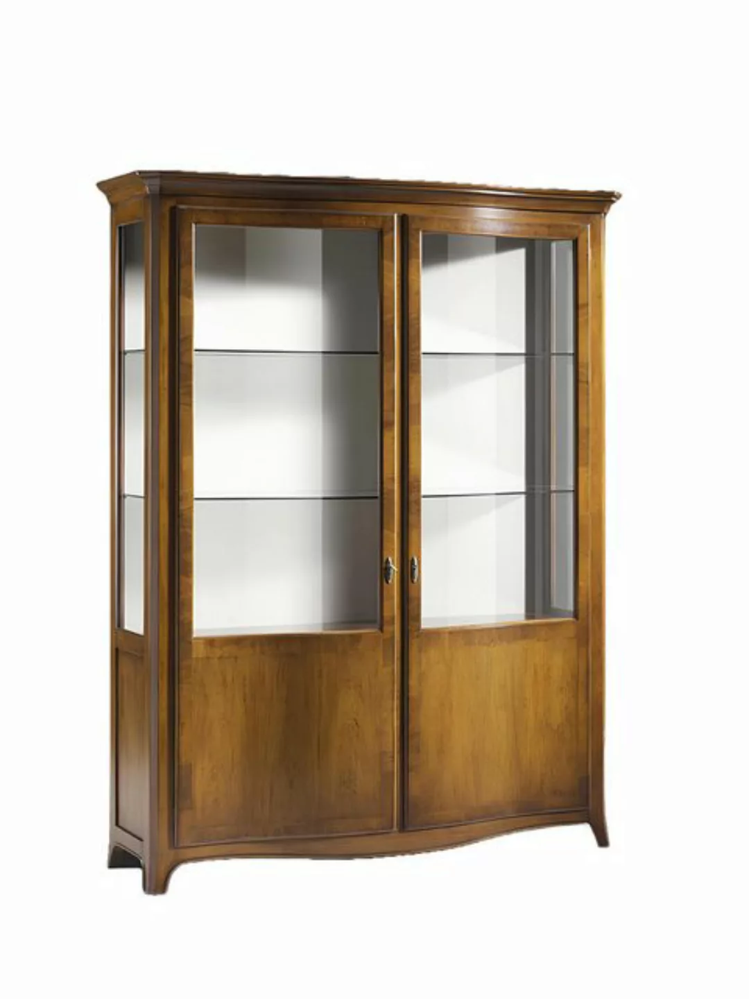 Xlmoebel Vitrine Neu gestaltetes Holzmöbel Vitrinenschrank im klassischen D günstig online kaufen