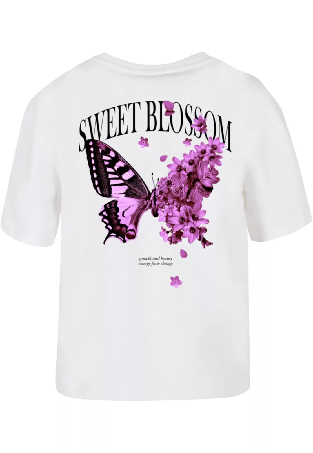 Mister Tee Ladies T-Shirt Sweet Blossom And Beauty Tee günstig online kaufen