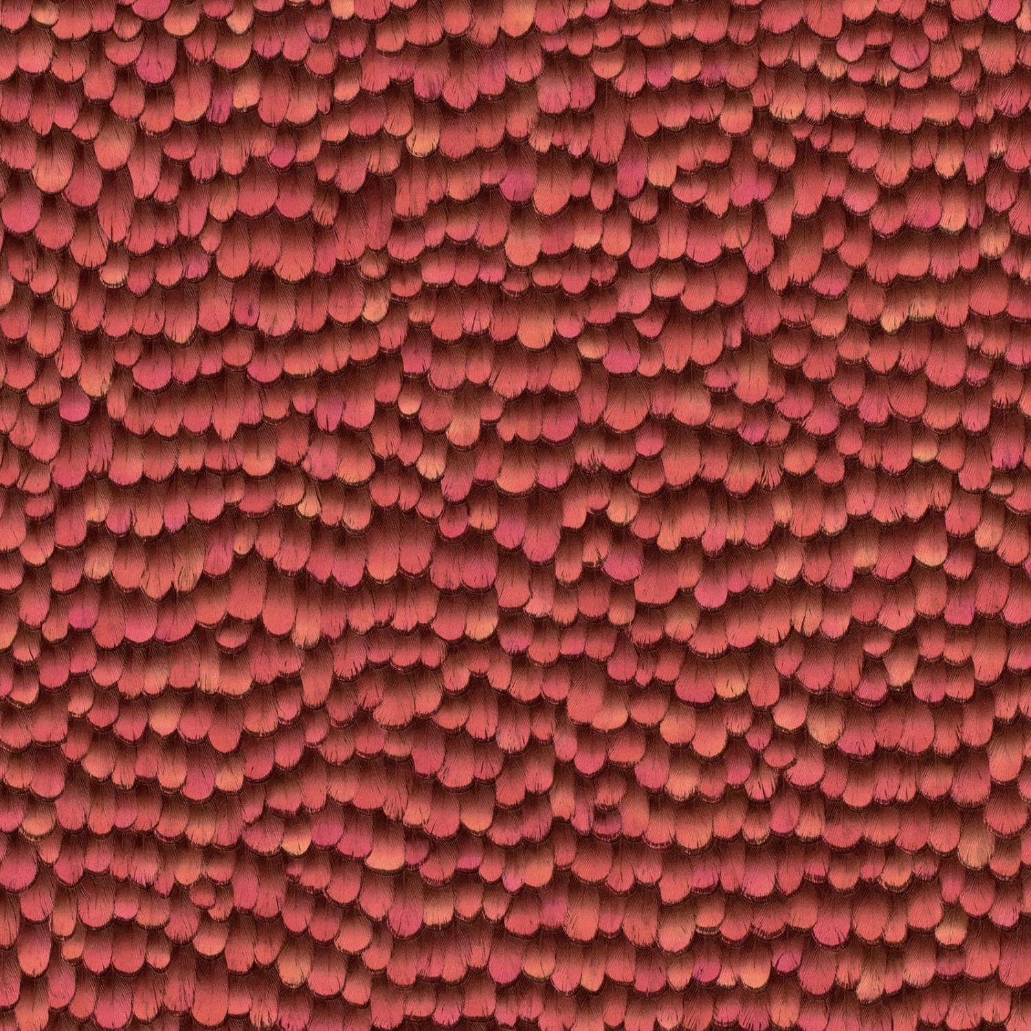 Bricoflor Rote Tapete Ausgefallen 3D Vliestapete in Rot Orange Ideal für Sc günstig online kaufen