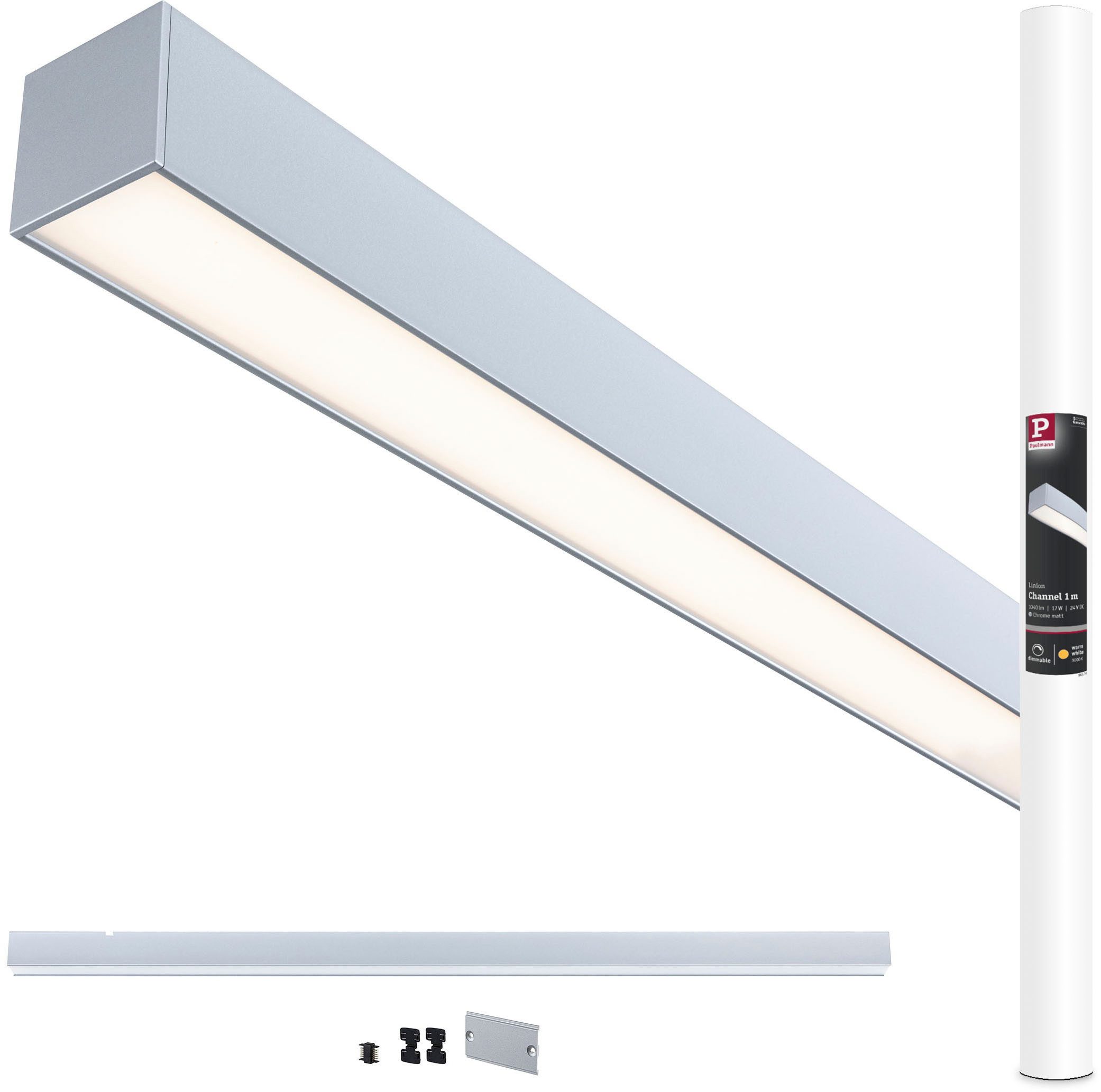 Paulmann Schienensystem-Leuchten Linion Lichtkanal, 0,05 cm, günstig online kaufen