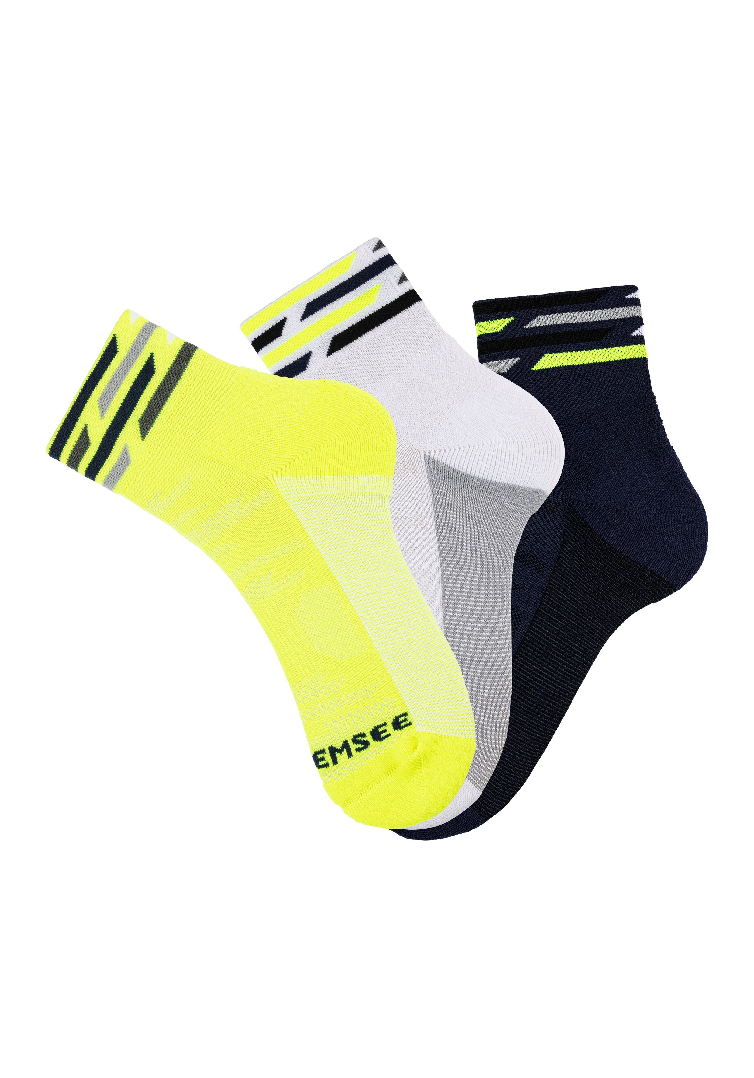 Chiemsee Funktionssocken (Packung, 3-Paar) Nylon-Microfaser Sportsocken günstig online kaufen