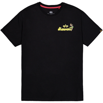 Alpha Industries  T-Shirts & Poloshirts Pearl Harbor Backprint T-Shirt - bl günstig online kaufen