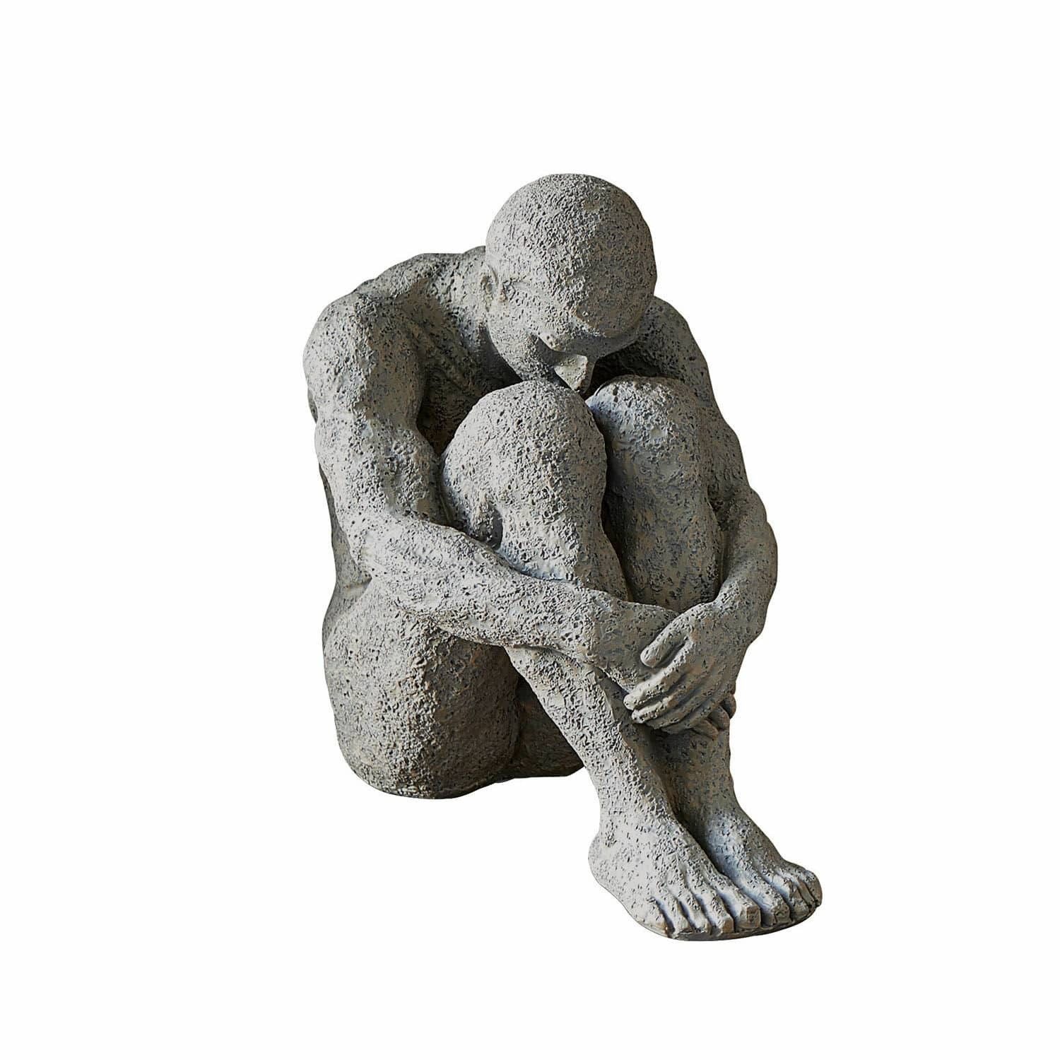 Mirabeau Dekofigur Figur Antony antikgrau günstig online kaufen