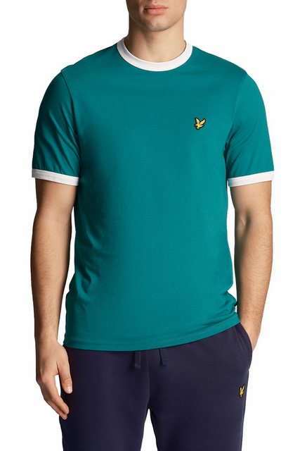 Lyle & Scott T-Shirt Herren, 100% Baumwolle, Mit Kontrastdetails günstig online kaufen