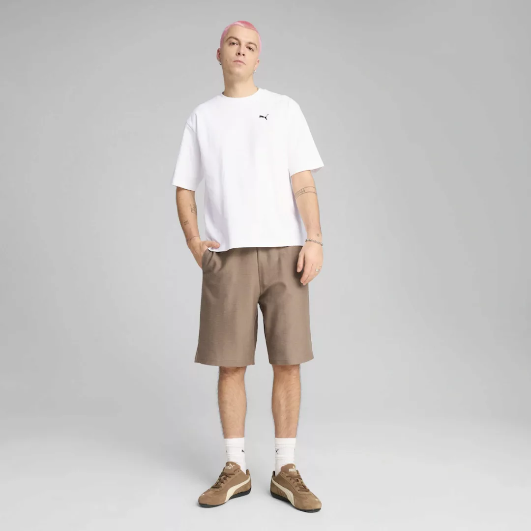 PUMA Sporthose "PREMIUM ESS Jacquard 11" Relaxed Lange Shorts Erwachsene" günstig online kaufen