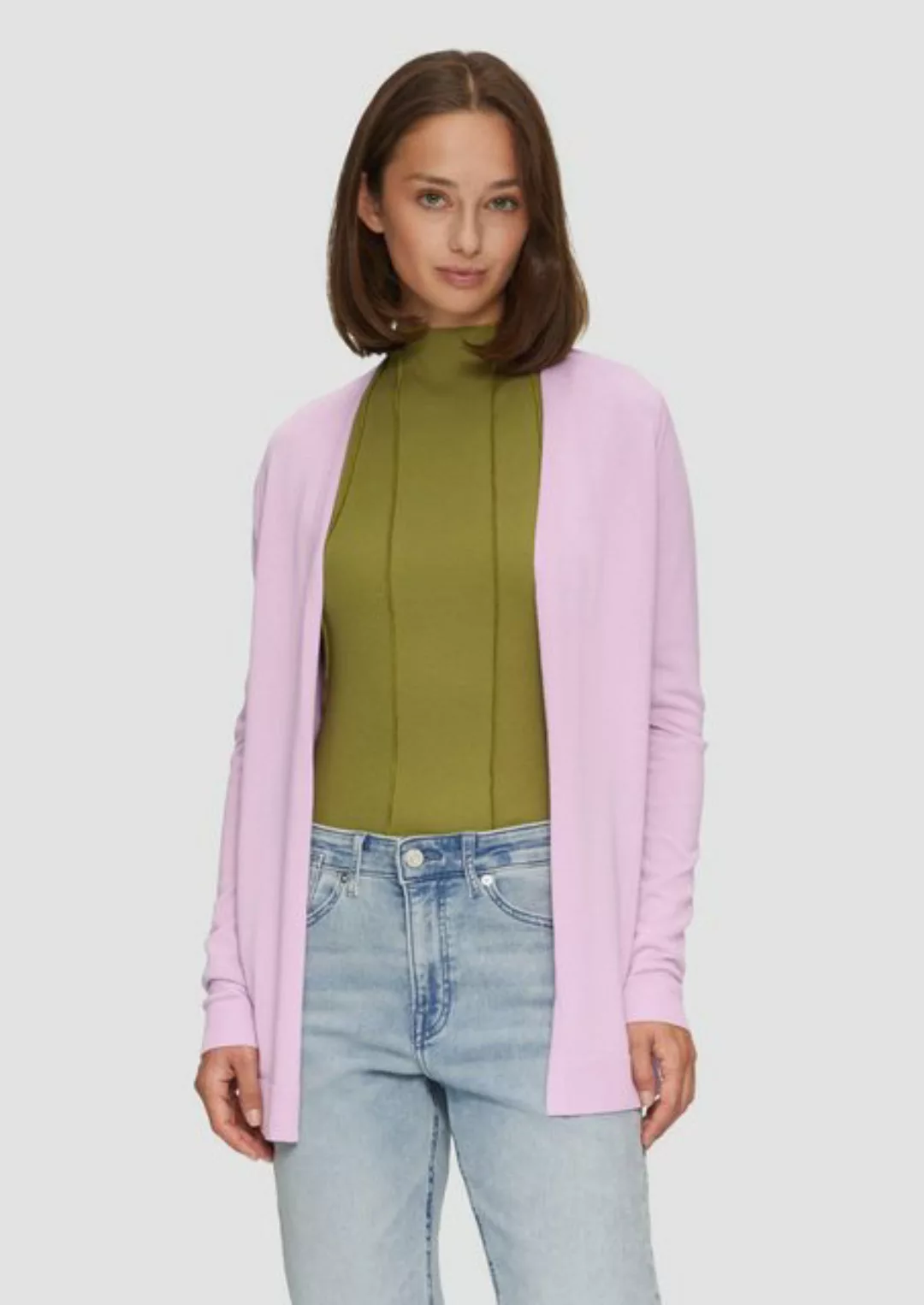 s.Oliver Cardigan leichter Cardigan Damen - lockere Stickjacke - Strickjack günstig online kaufen