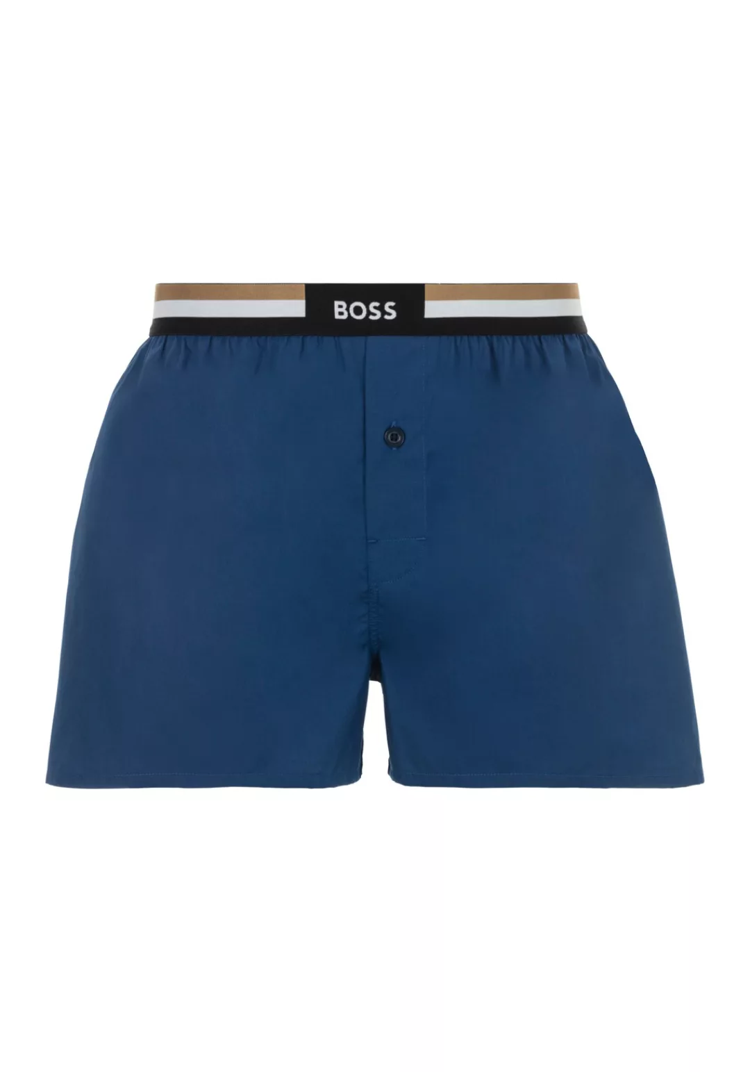 BOSS Webboxer, (Packung, 2er-Pack), mit Markenlogo im Bund günstig online kaufen