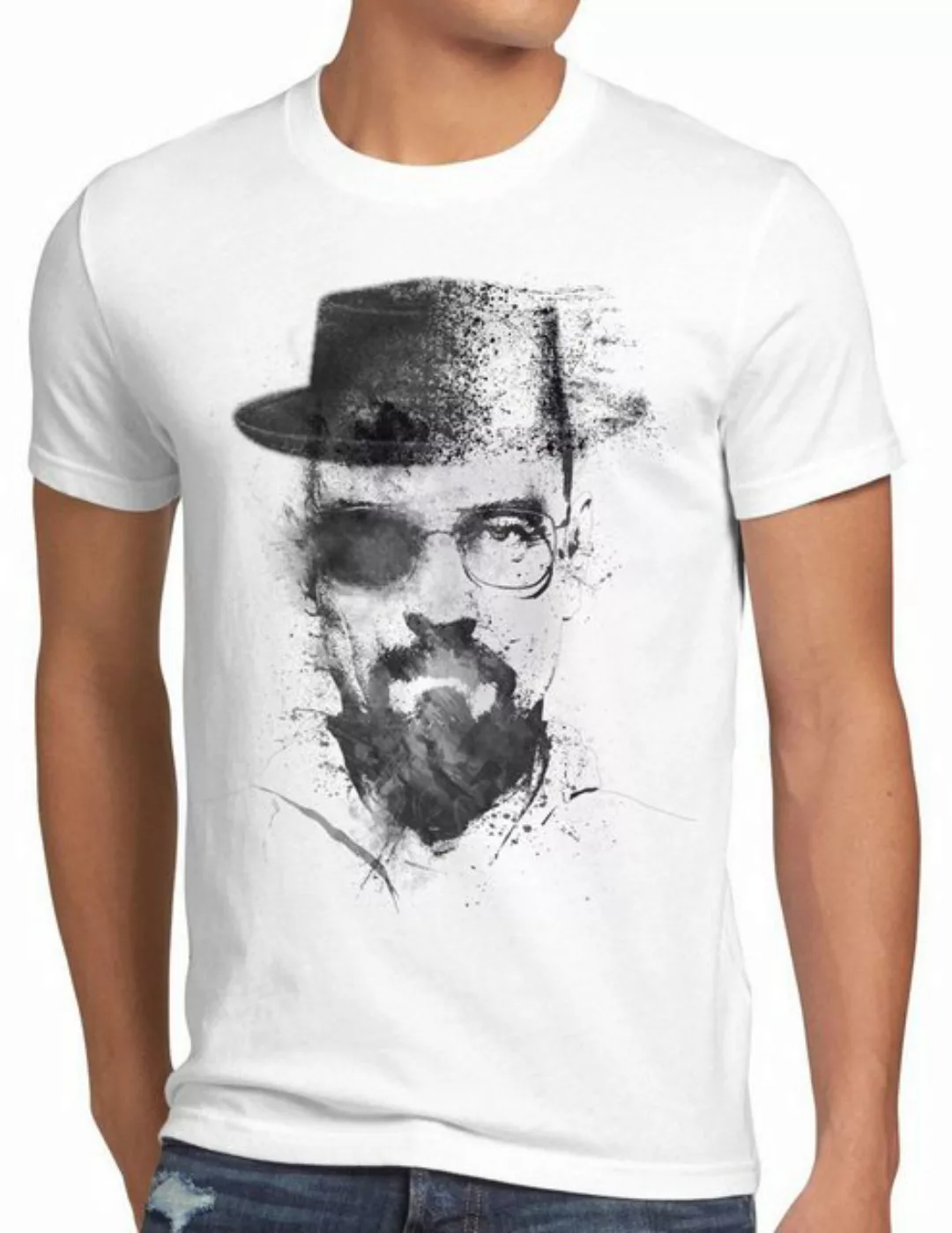 style3 Print-Shirt Herren T-Shirt Walter breaking heisenberg bad white meth günstig online kaufen