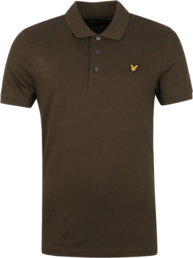 Lyle and Scott Poloshirt Olive - Größe XS günstig online kaufen