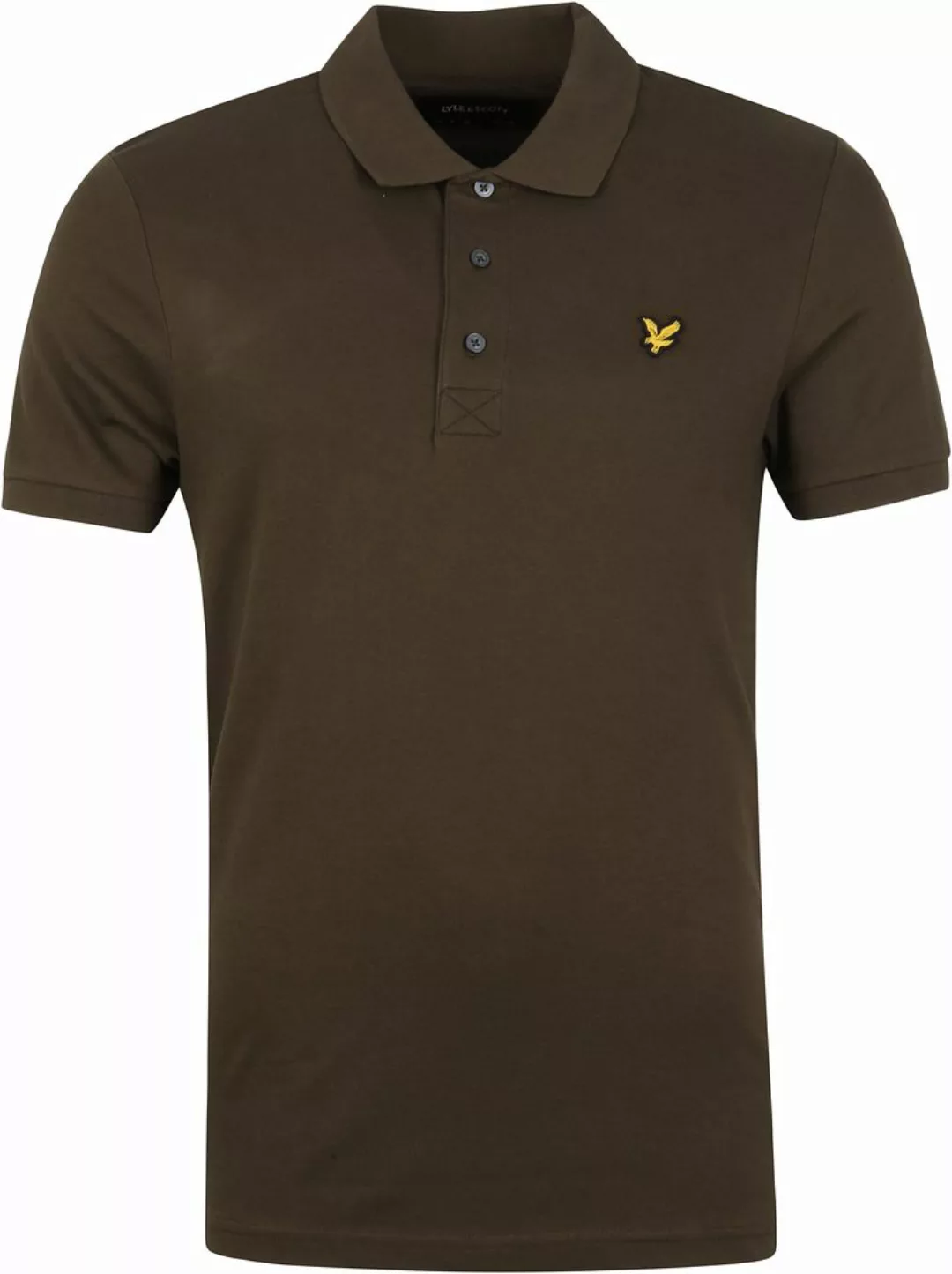 Lyle and Scott Poloshirt Olive - Größe S günstig online kaufen