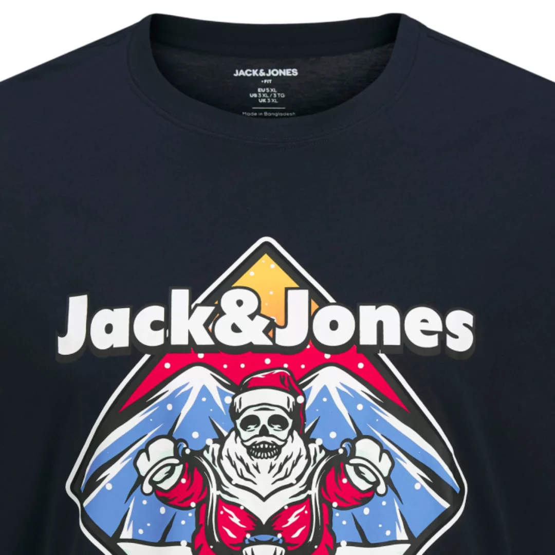 Jack & Jones Plus T-Shirt JJXMAS CHRISTMAS SKULL (1-tlg) günstig online kaufen