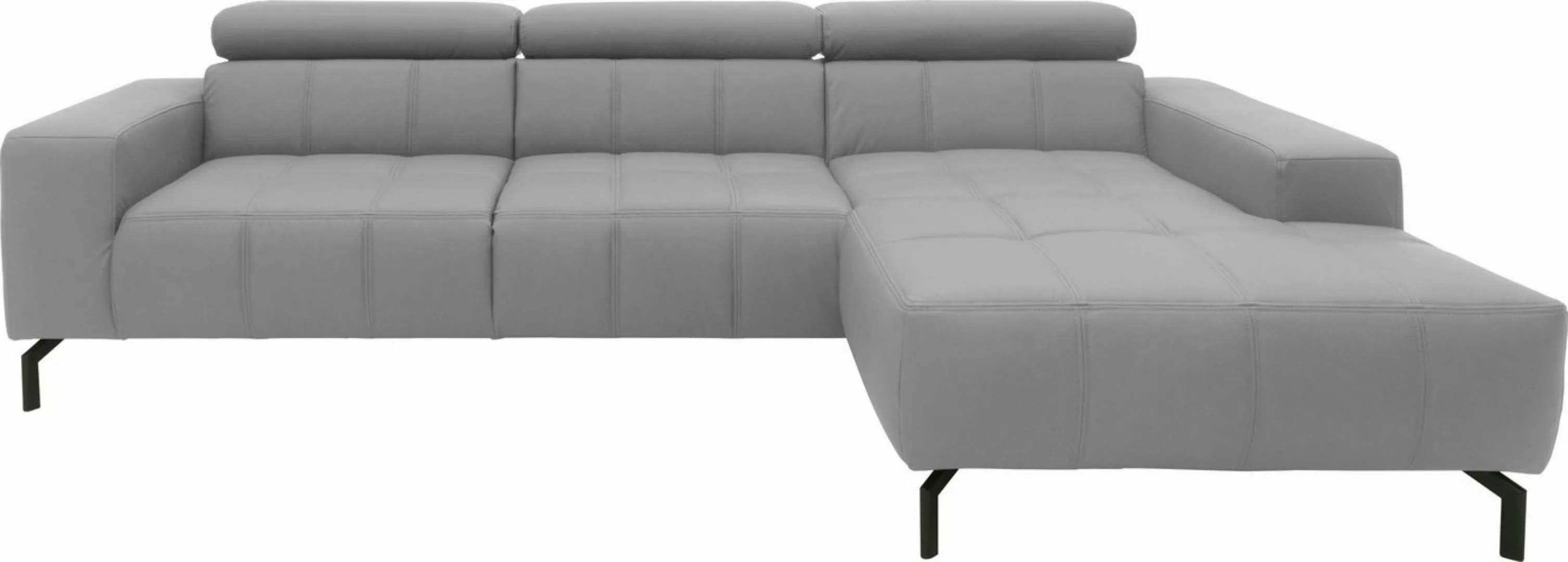 DOMO collection Ecksofa "Cunelli L-Form", wahlweise inklusive 6-fach verste günstig online kaufen