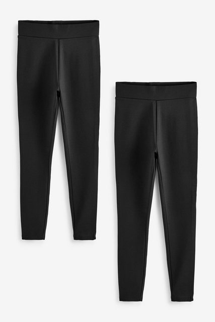 Next Leggings Ponte-Leggings, 2er-Pack, Petite (2-tlg) günstig online kaufen