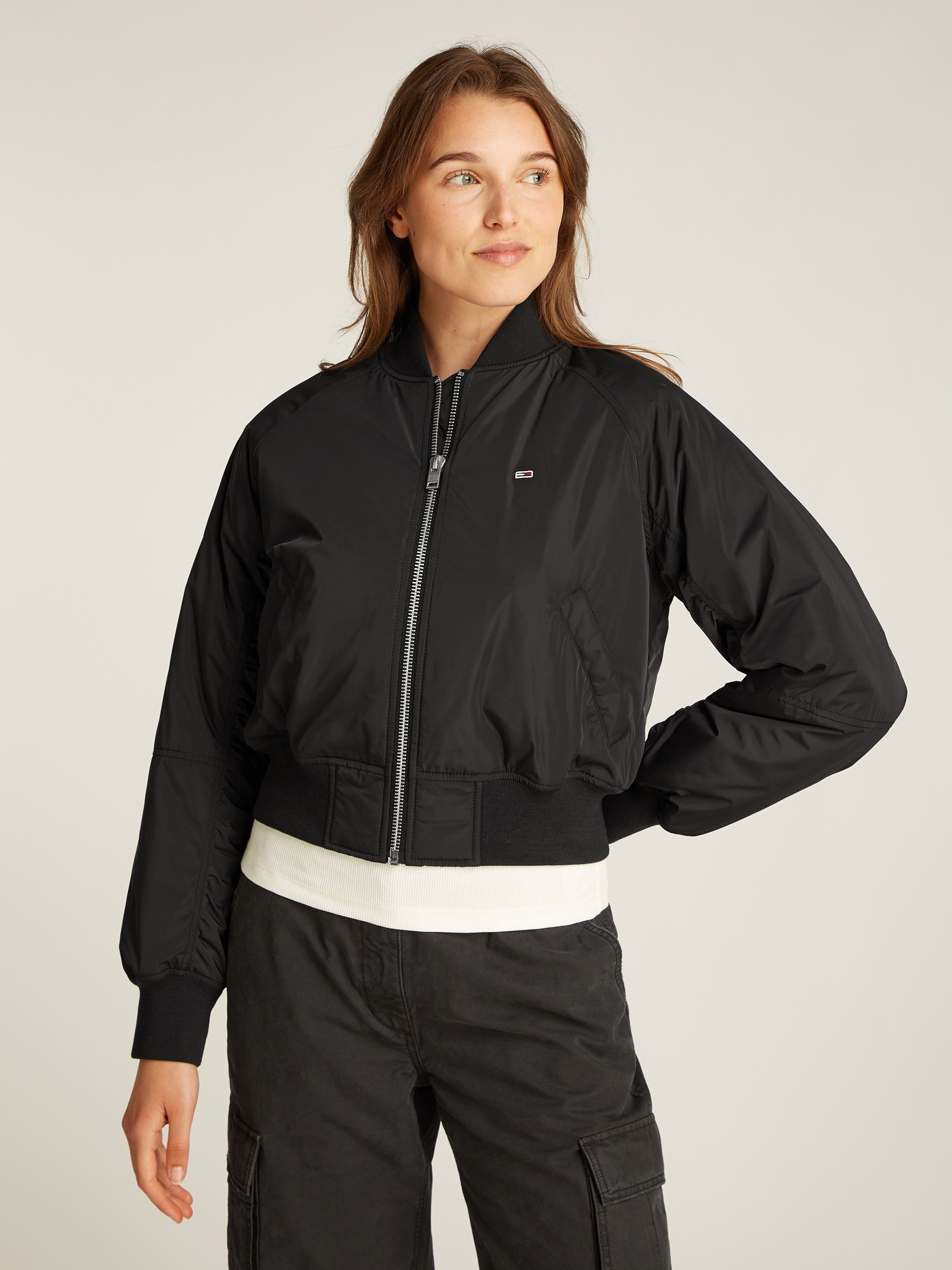 Tommy Jeans Bomberjacke mit leichter Wattierung, günstig online kaufen