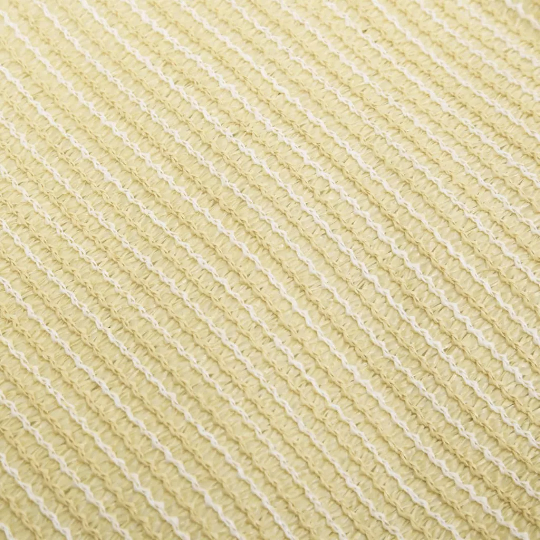 Sonnensegel 160 G/m² Beige 6x7 M Hdpe günstig online kaufen