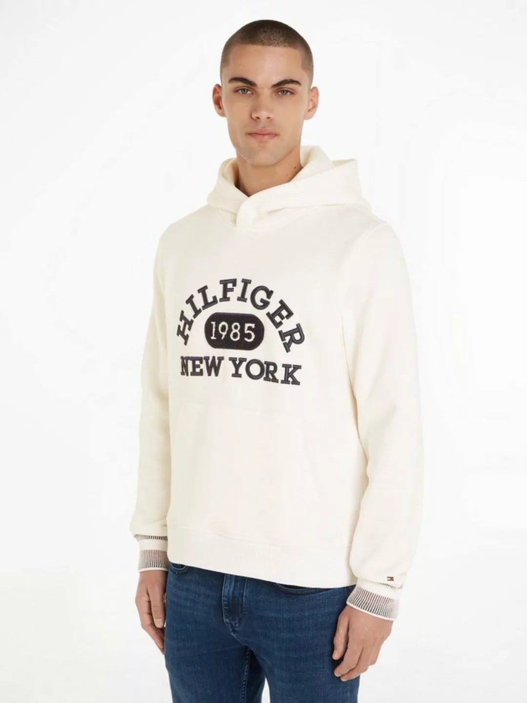 Tommy Hilfiger Sweatshirt MONOTYPE COLLEGIATE HOODIE günstig online kaufen