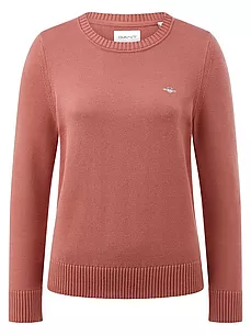 Rundhals-Pullover GANT orange günstig online kaufen