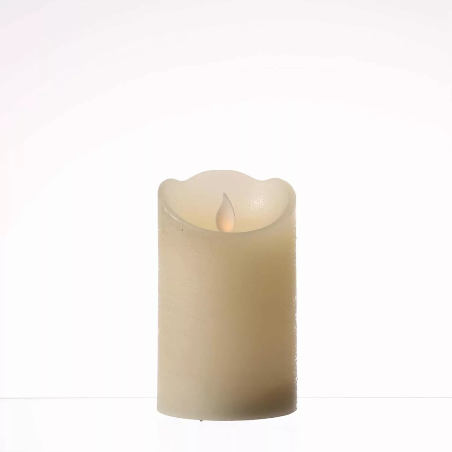 MARELIDA LED-Kerze mit beweglicher Flamme Echtwachs günstig online kaufen