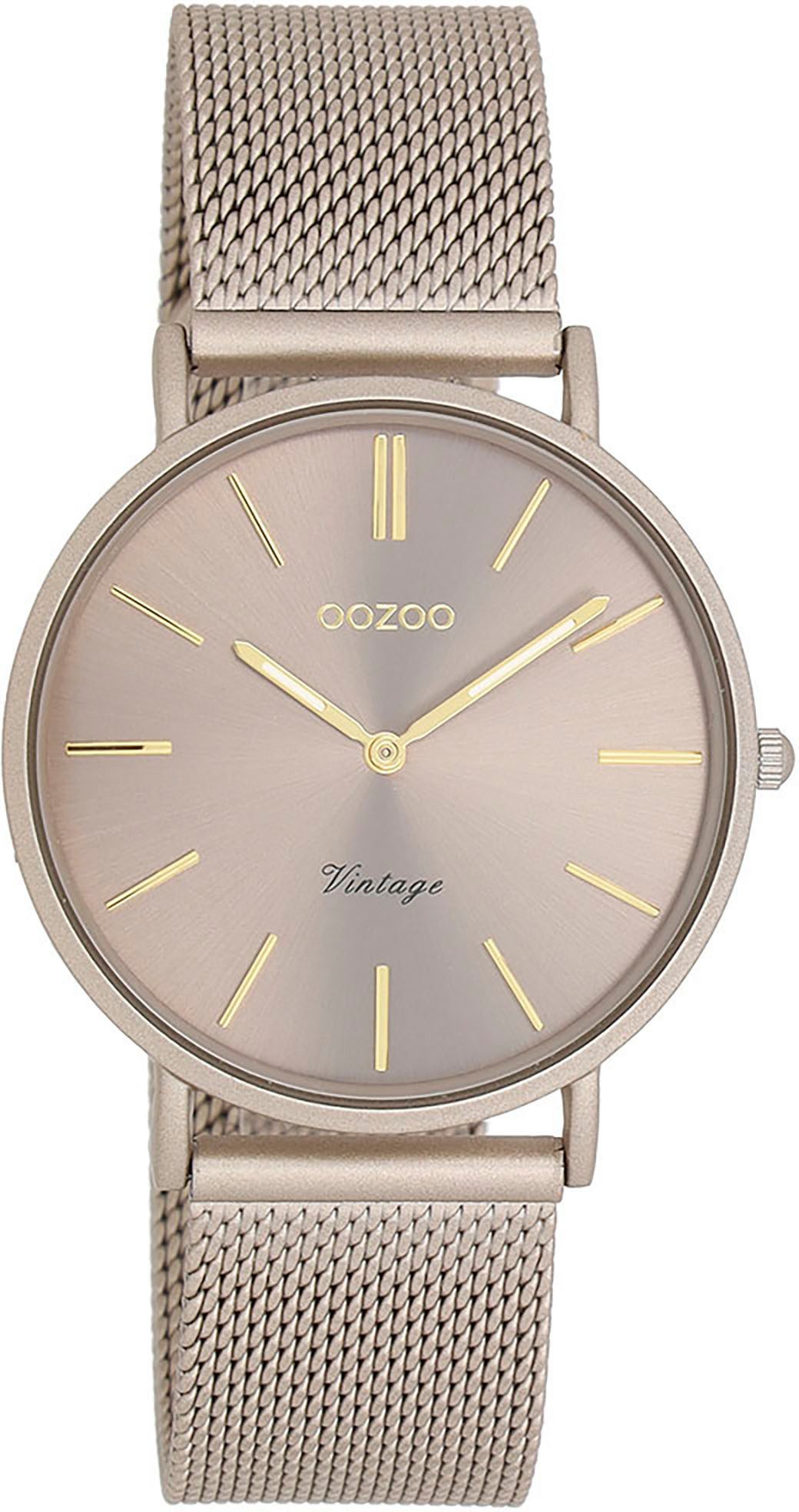 OOZOO Quarzuhr C20337, Armbanduhr, Damenuhr, Edelstahlarmband, günstig online kaufen