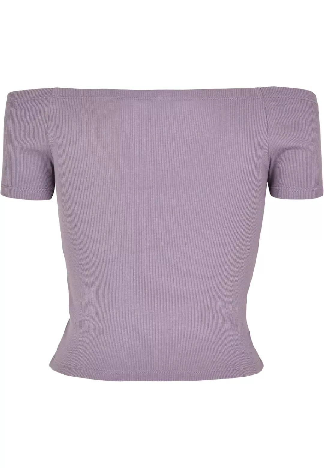 URBAN CLASSICS T-Shirt "Urban Classics Damen Ladies Off Shoulder Rib Tee" günstig online kaufen