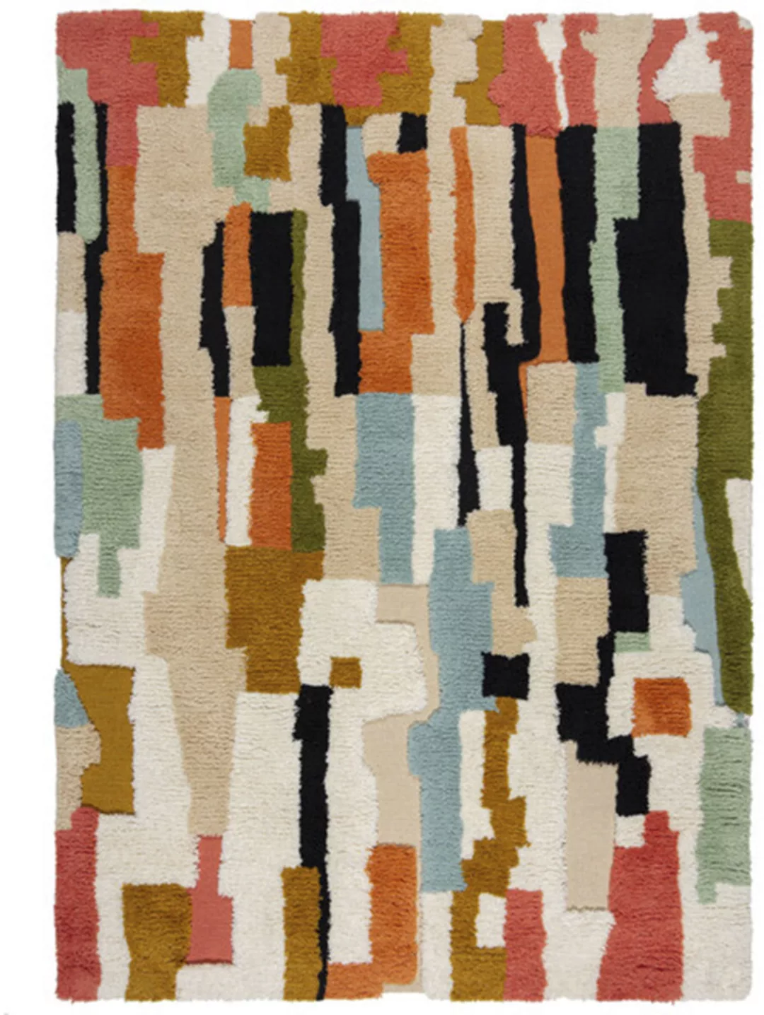 FLAIR RUGS Wollteppich »Zagora Shaggy«, rechteckig, 13 mm Höhe, aus 100% Wo günstig online kaufen