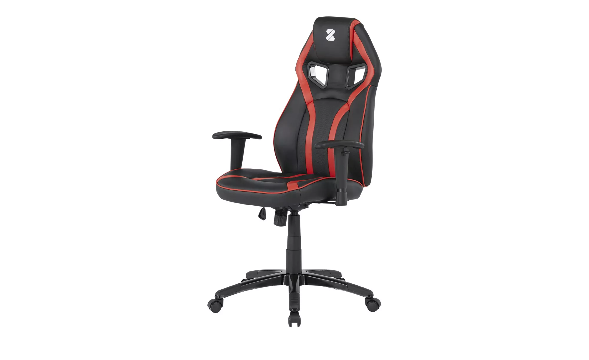 Gaming Stuhl - schwarz - 63 cm - 71 cm - Stühle > Bürostühle > Drehstühle - günstig online kaufen