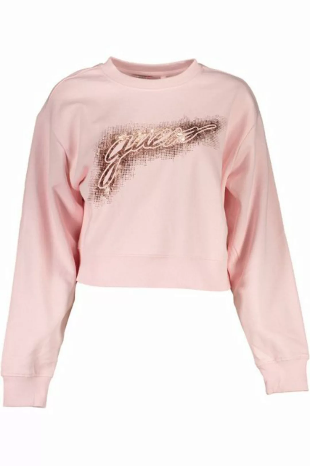 GUESS JEANS Sweatshirt Rosa Herrenpullover aus Bio-Baumwolle mit günstig online kaufen