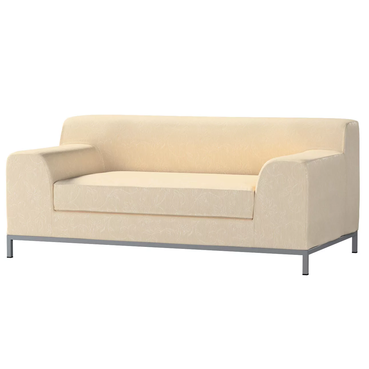 Bezug für Kramfors 2-Sitzer Sofa, ecru, Sofahusse, Kramfors 2-Sitzer, Livin günstig online kaufen