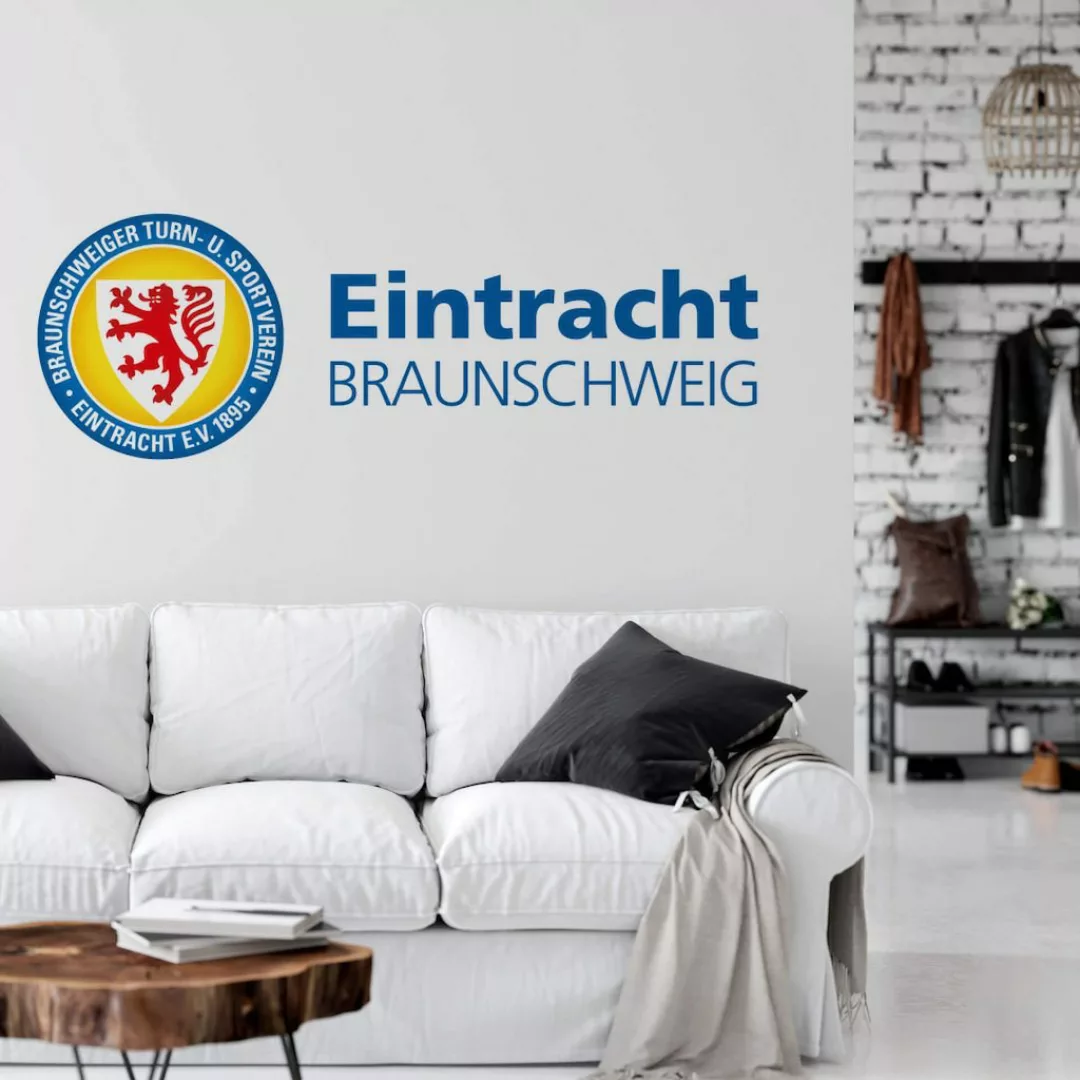 Wall-Art Wandtattoo »Eintracht Braunschweig Schriftzug«, (1 St.) günstig online kaufen