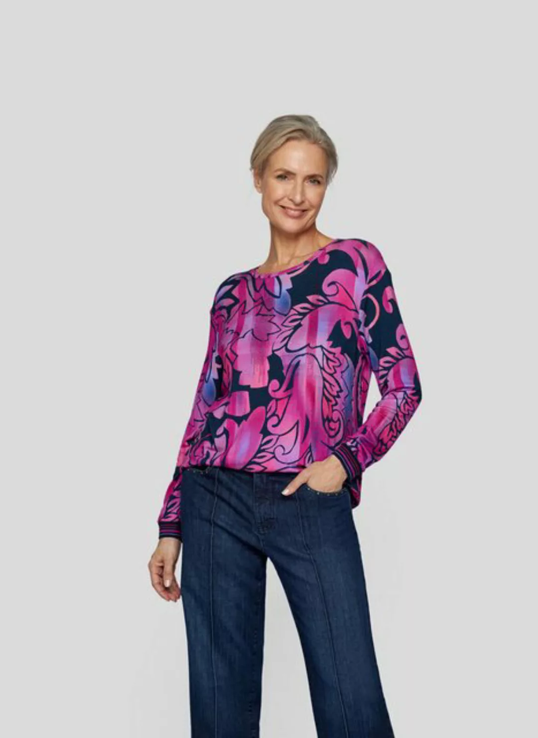 Rabe Print-Shirt Rabe Shirt mit Paisleymuster günstig online kaufen