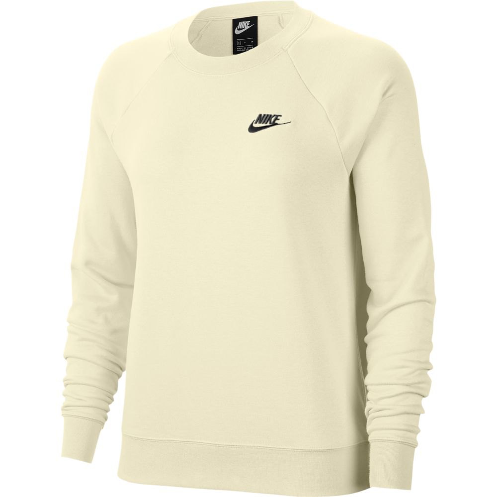Nike Sportswear Essential Crew Langarm-t-shirt L Coconut Milk / Black günstig online kaufen