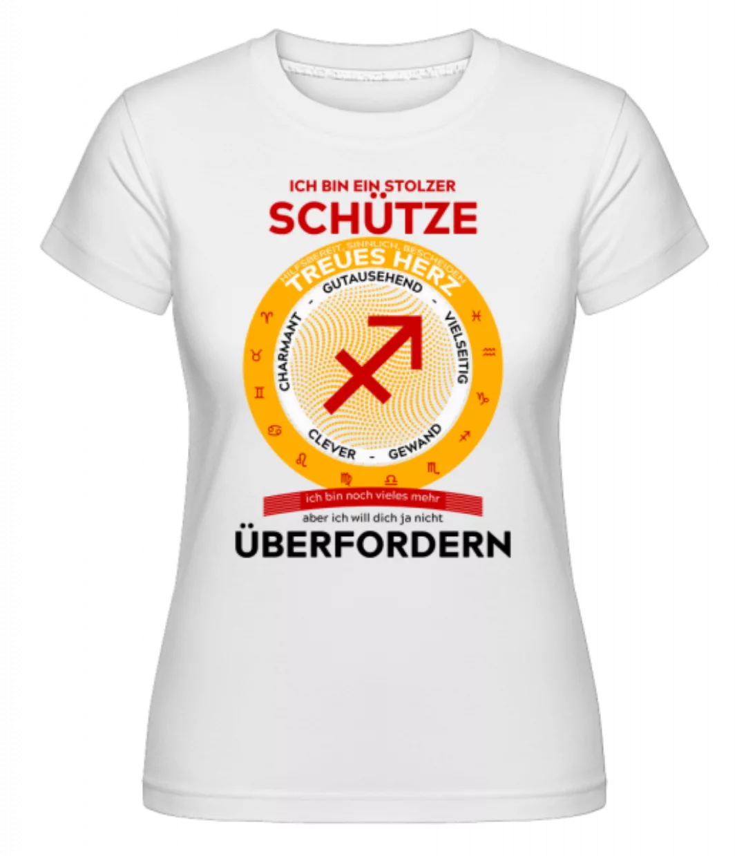 Schütze Treues Herz · Shirtinator Frauen T-Shirt günstig online kaufen