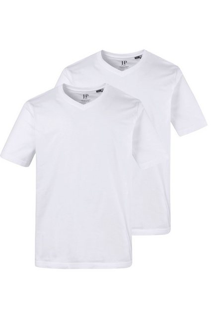 JP1880 T-Shirt T-Shirts Basic 2er-Pack V-Ausschnitt Halbarm (2-tlg) günstig online kaufen