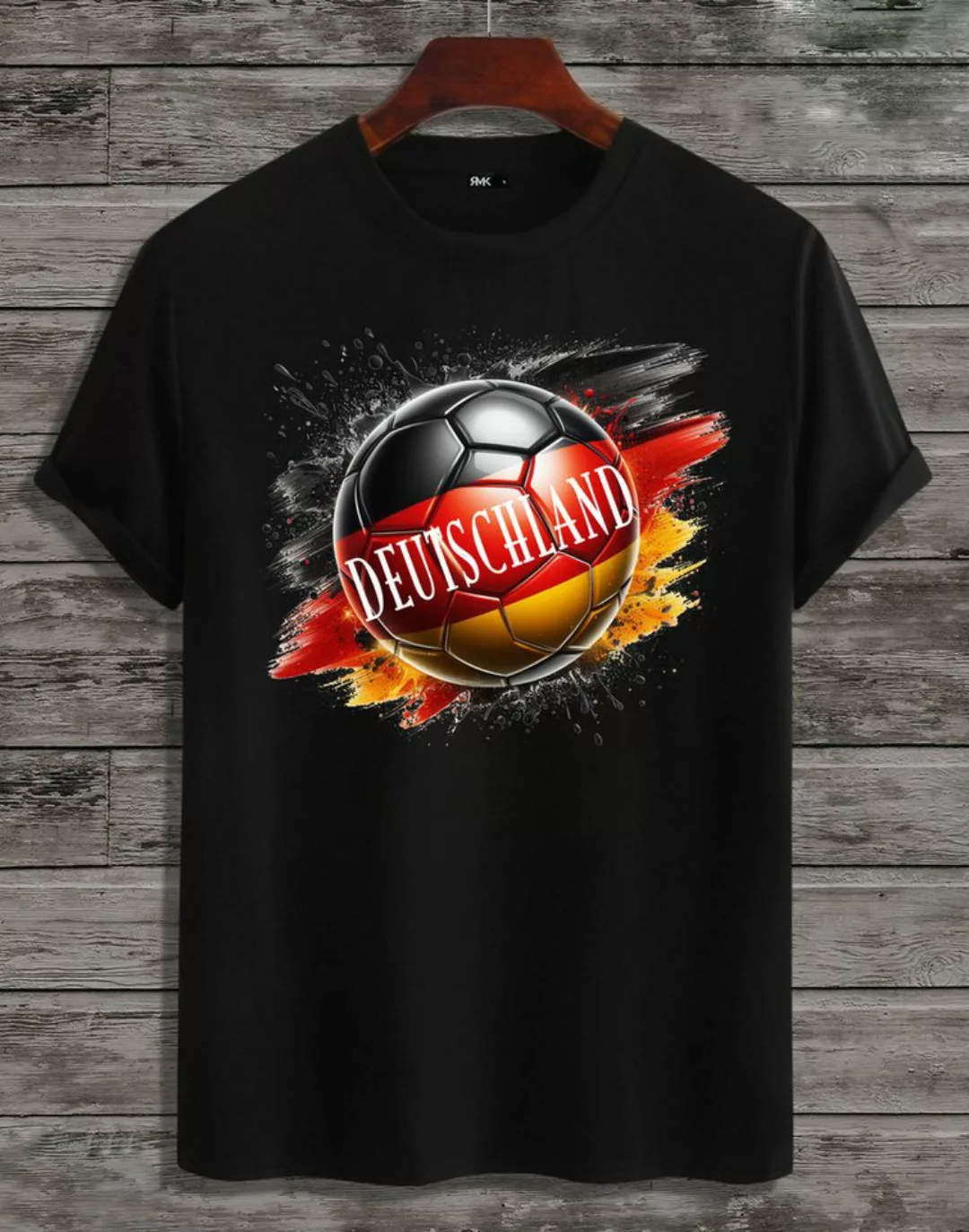 RMK T-Shirt Herren Shirt Trikot Fan Fußball Deutschland Germany EM WM aus B günstig online kaufen