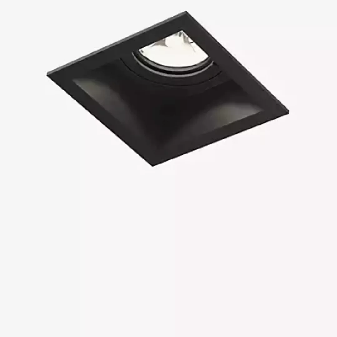 Wever & Ducré Plano 1.0 Einbaustrahler LED IP44, schwarz - 2.700 K günstig online kaufen