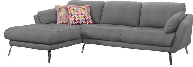 W.SCHILLIG Ecksofa "softy, Designsofa, zeitlos und elegant, hoher Sitzkomfo günstig online kaufen