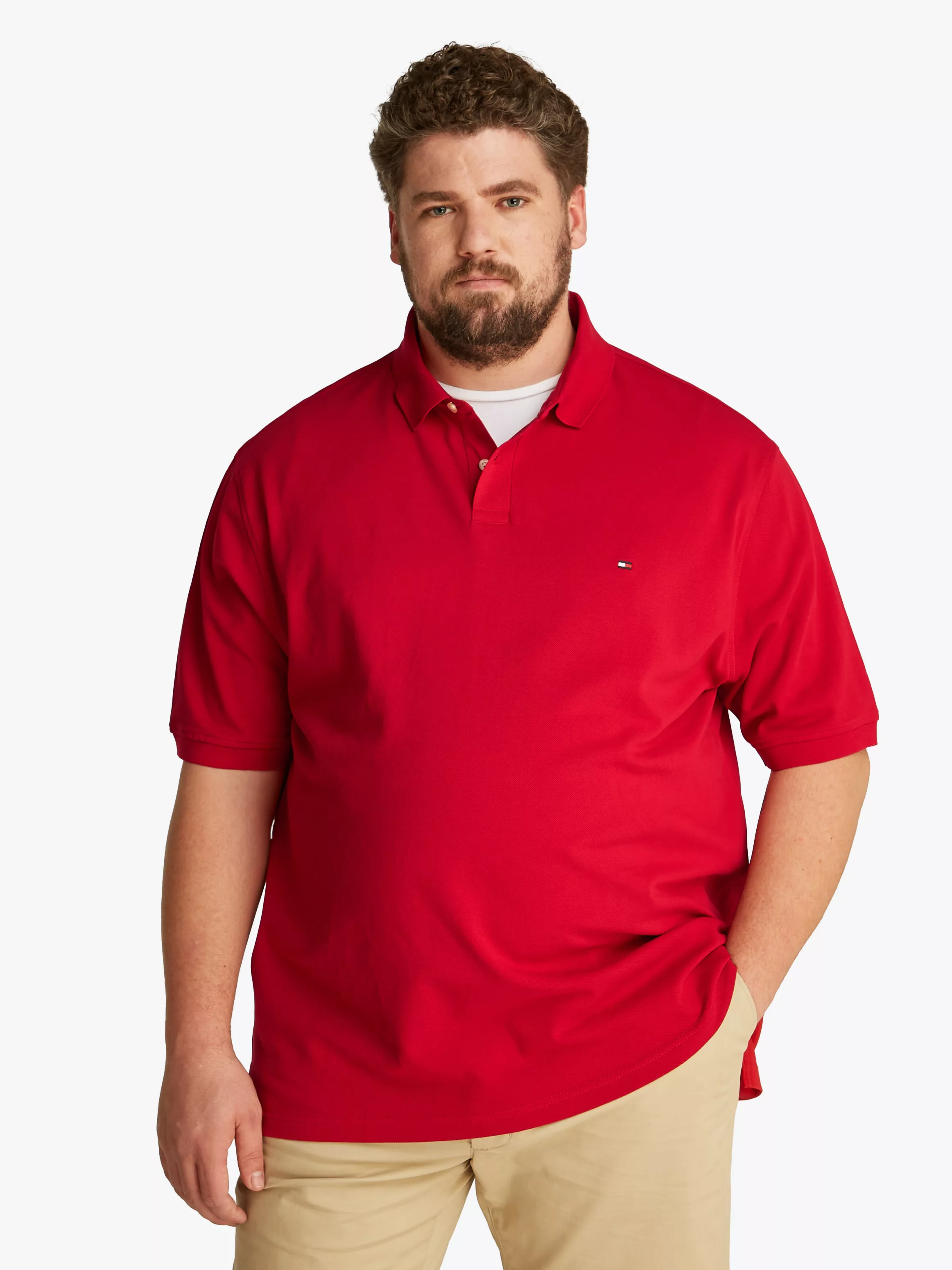 Tommy Hilfiger Big & Tall Poloshirt "BT-1985 REGULAR POLO-B", Große Größen günstig online kaufen