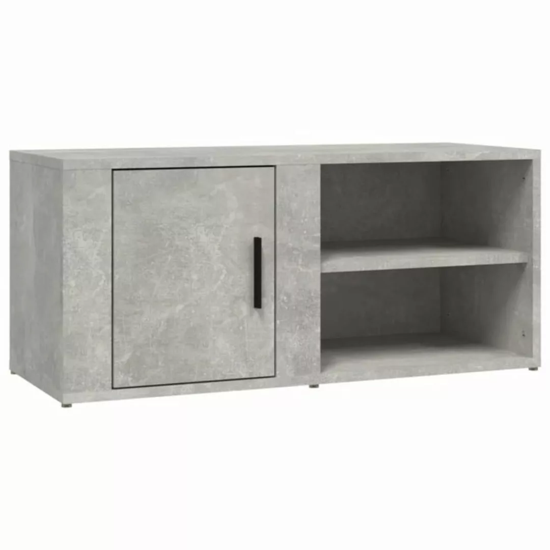 Vidaxl Tv-schrank Betongrau 80x31,5x36 Cm Holzwerkstoff günstig online kaufen