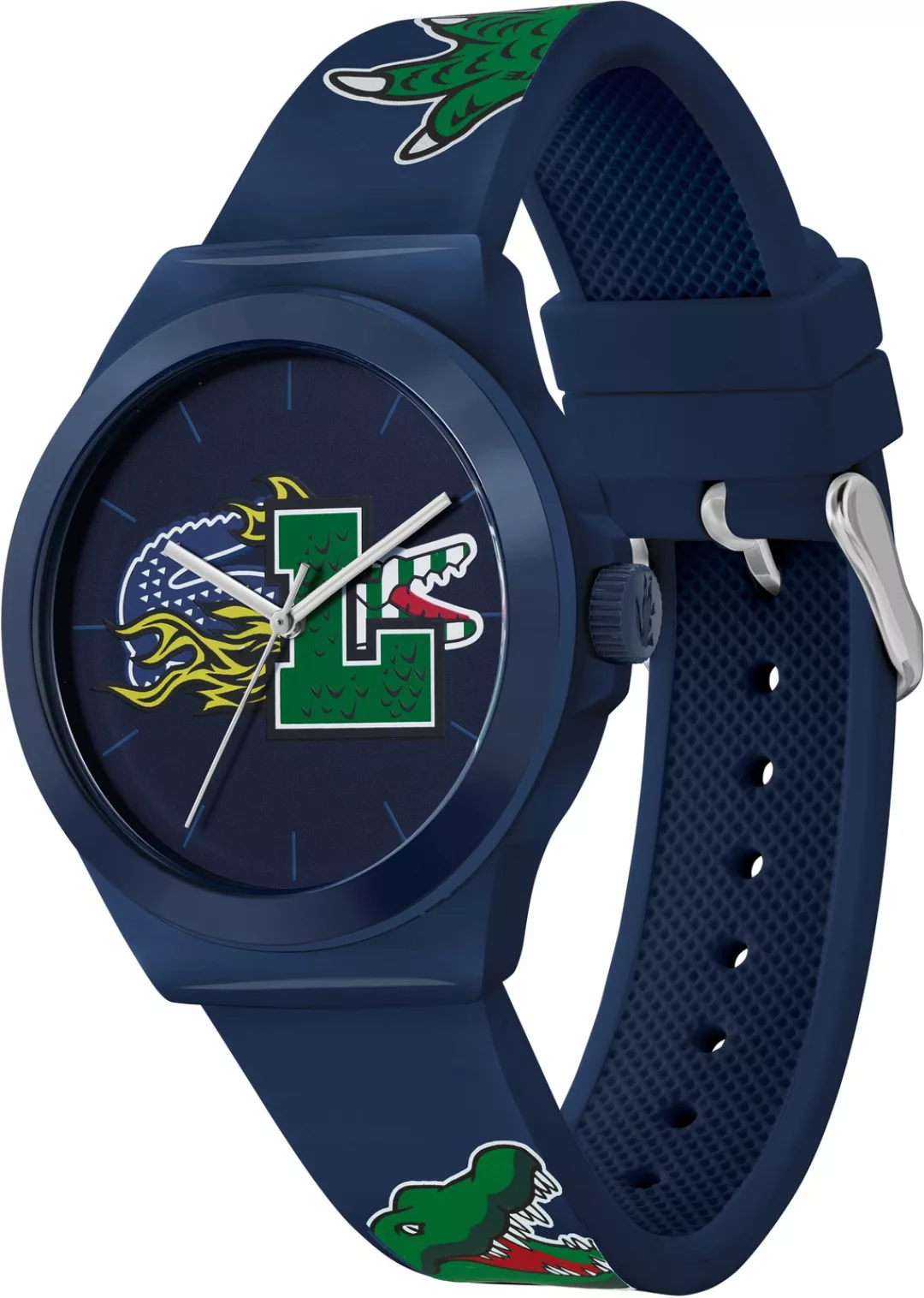 Lacoste Quarzuhr »NEOCROC, 2011231«, Armbanduhr, Herrenuhr, Mineralglas, Si günstig online kaufen