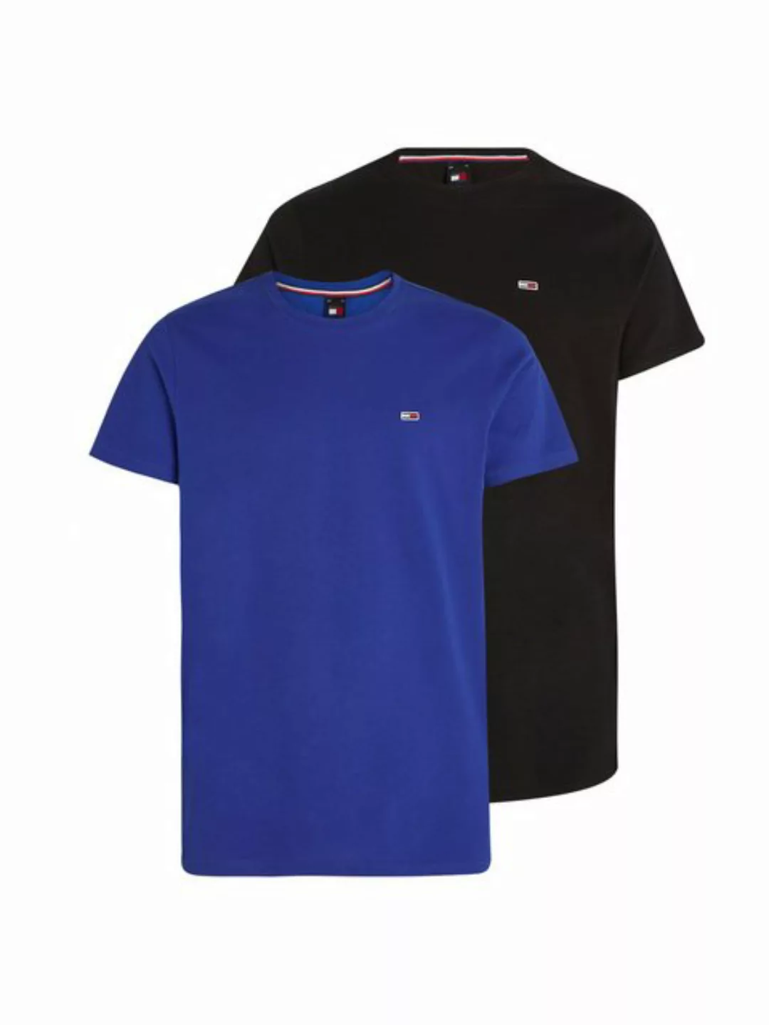 Tommy Jeans Plus T-Shirt TJM XSLIM 2PACK JERSEY TEE EXT (Packung, 2-tlg) Ma günstig online kaufen