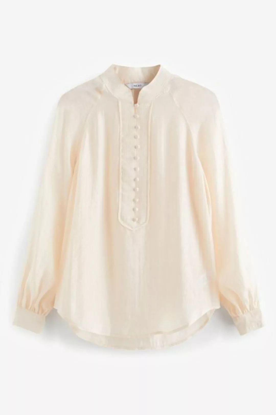 Next Langarmbluse Langärmelige Bluse mit Knopfdetail (1-tlg) günstig online kaufen