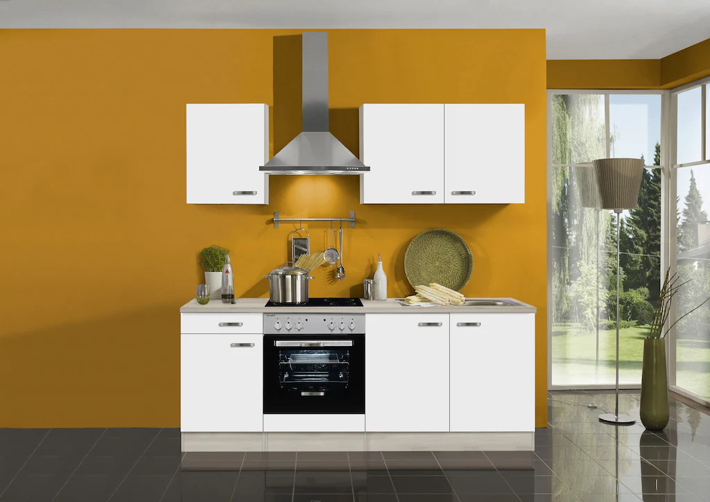 OPTIFIT Küchenzeile "Faro", ohne E-Geräte, Breite 210 cm günstig online kaufen