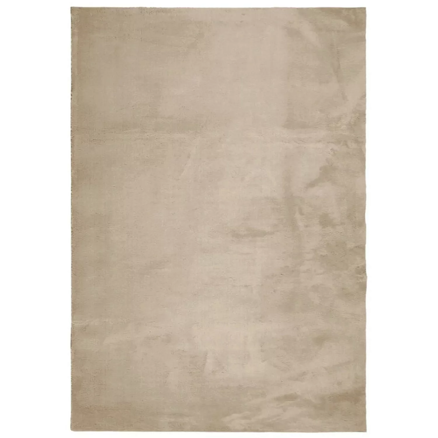 vidaXL Teppich Huarte Kurzflor Weich Und Waschbar Sandfarben 160x230cm 1932 günstig online kaufen